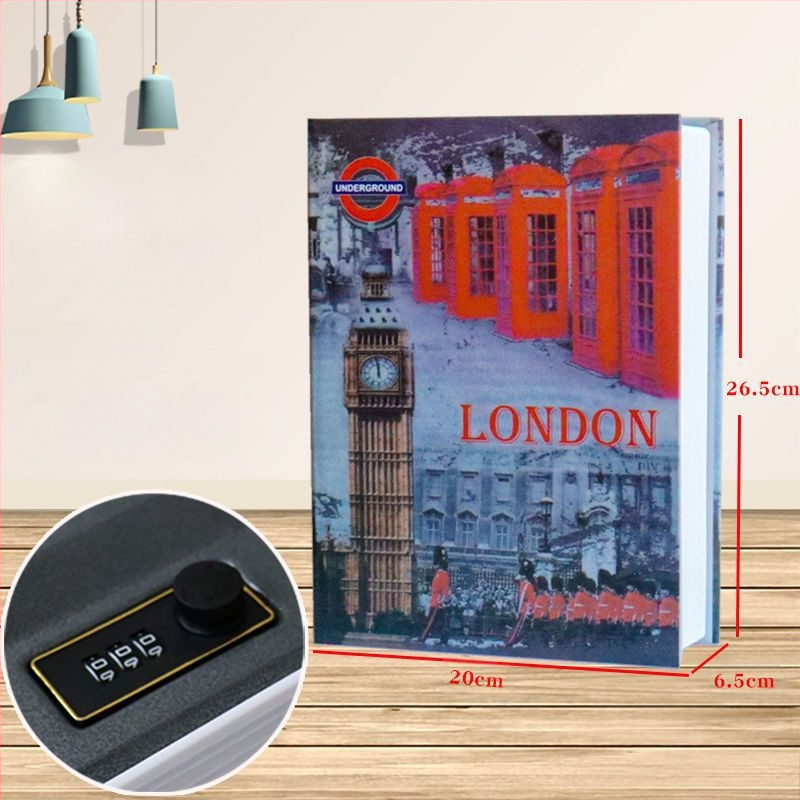 Dropshipping Carte Seif Parolă Cutie cu Încuietoare Dulap Mic Cutie Mică de Bani Pușculiță pentru Casa Copiilor