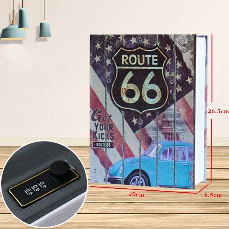 Dropshipping Carte Seif Parolă Cutie cu Încuietoare Dulap Mic Cutie Mică de Bani Pușculiță pentru Casa Copiilor