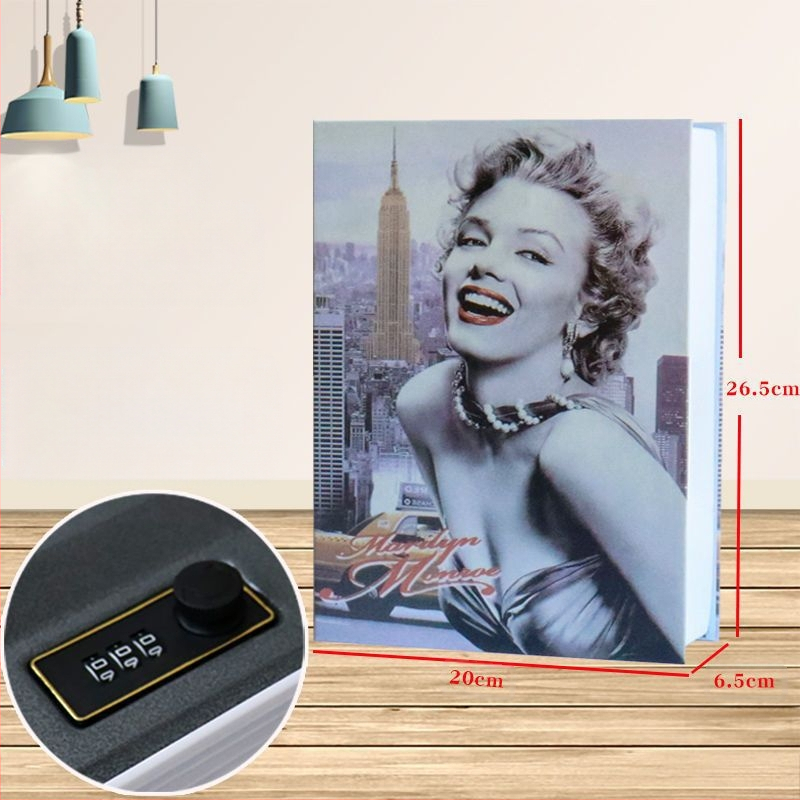 Dropshipping Carte Seif Parolă Cutie cu Încuietoare Dulap Mic Cutie Mică de Bani Pușculiță pentru Casa Copiilor