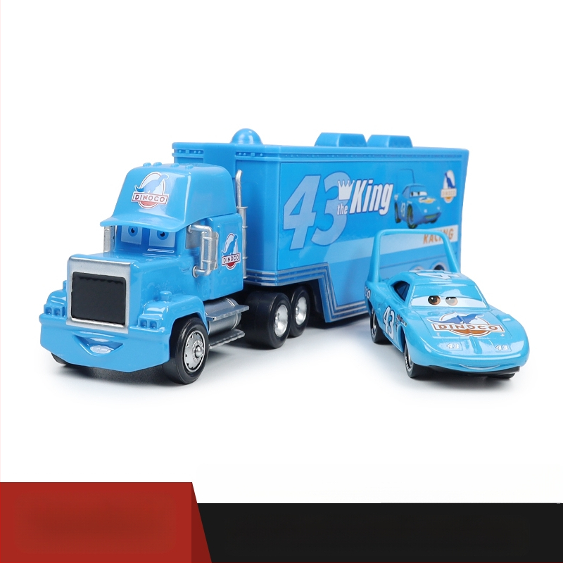 Cars 3 Racing Lightning Mcqueen Παιδικό Παιχνίδι Αυτοκίνητο από Κράμα Μαύρο Αυτοκίνητο Καταιγίδας King Road Boss Cool Sister