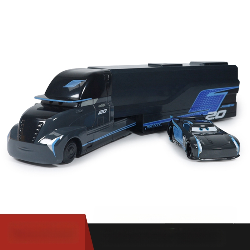 Cars 3 Racing Lightning Mcqueen Παιδικό Παιχνίδι Αυτοκίνητο από Κράμα Μαύρο Αυτοκίνητο Καταιγίδας King Road Boss Cool Sister