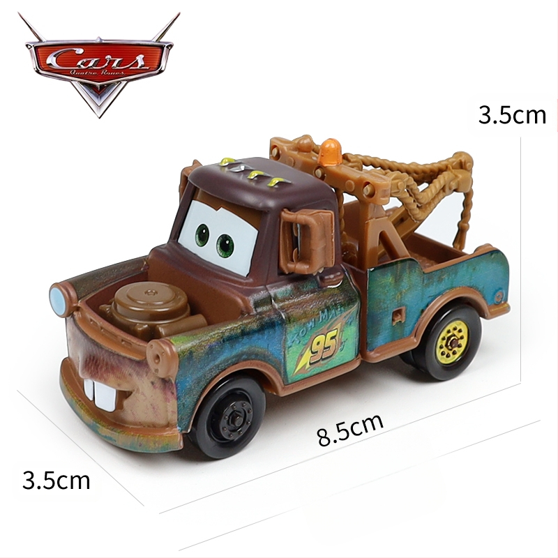 Cars 3 Racing Lightning Mcqueen Παιδικό Παιχνίδι Αυτοκίνητο από Κράμα Μαύρο Αυτοκίνητο Καταιγίδας King Road Boss Cool Sister