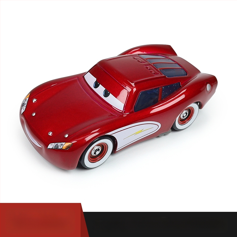 Cars 3 Racing Lightning Mcqueen Παιδικό Παιχνίδι Αυτοκίνητο από Κράμα Μαύρο Αυτοκίνητο Καταιγίδας King Road Boss Cool Sister