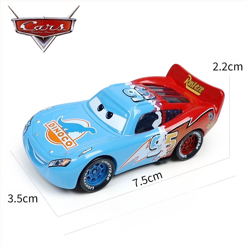 Cars 3 Racing Lightning Mcqueen Παιδικό Παιχνίδι Αυτοκίνητο από Κράμα Μαύρο Αυτοκίνητο Καταιγίδας King Road Boss Cool Sister