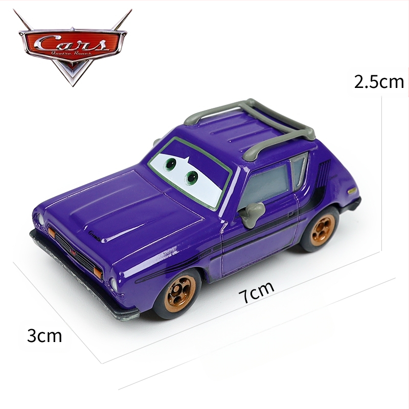 Cars 3 Racing Lightning Mcqueen Παιδικό Παιχνίδι Αυτοκίνητο από Κράμα Μαύρο Αυτοκίνητο Καταιγίδας King Road Boss Cool Sister