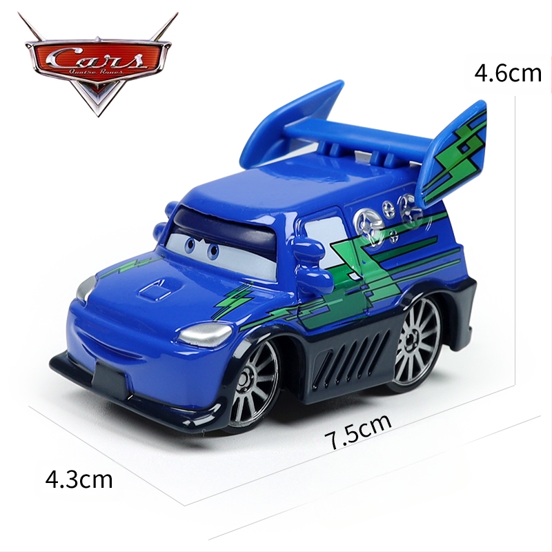 Cars 3 Racing Lightning Mcqueen Παιδικό Παιχνίδι Αυτοκίνητο από Κράμα Μαύρο Αυτοκίνητο Καταιγίδας King Road Boss Cool Sister