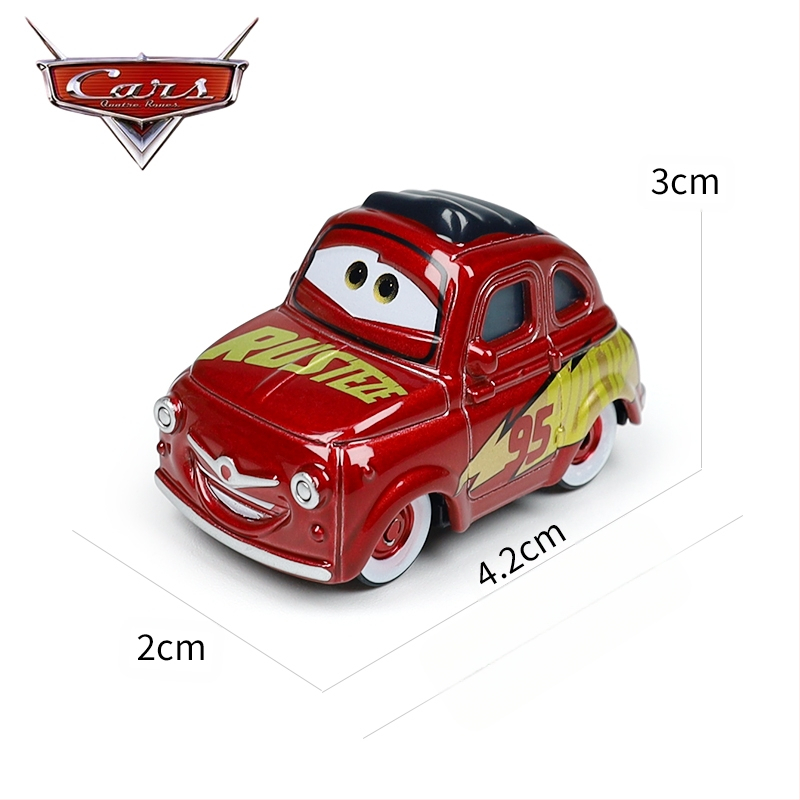 Cars 3 Racing Lightning Mcqueen Παιδικό Παιχνίδι Αυτοκίνητο από Κράμα Μαύρο Αυτοκίνητο Καταιγίδας King Road Boss Cool Sister