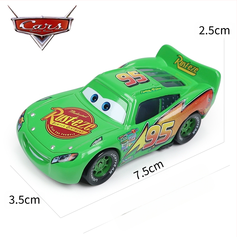 Cars 3 Racing Lightning Mcqueen Παιδικό Παιχνίδι Αυτοκίνητο από Κράμα Μαύρο Αυτοκίνητο Καταιγίδας King Road Boss Cool Sister
