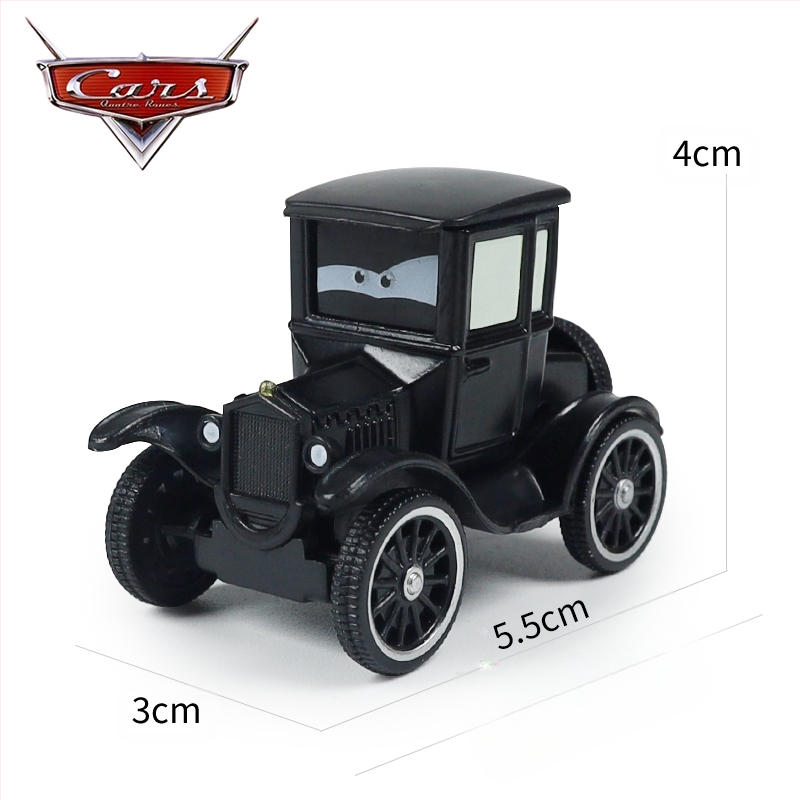 Cars 3 Racing Lightning Mcqueen Παιδικό Παιχνίδι Αυτοκίνητο από Κράμα Μαύρο Αυτοκίνητο Καταιγίδας King Road Boss Cool Sister