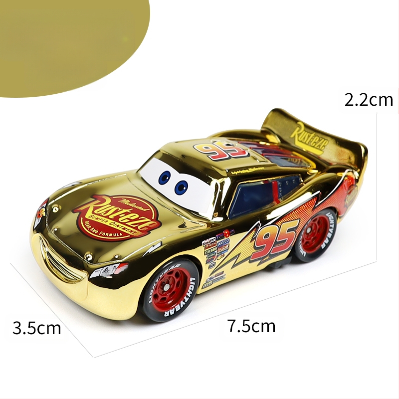 Cars 3 Racing Lightning Mcqueen Παιδικό Παιχνίδι Αυτοκίνητο από Κράμα Μαύρο Αυτοκίνητο Καταιγίδας King Road Boss Cool Sister
