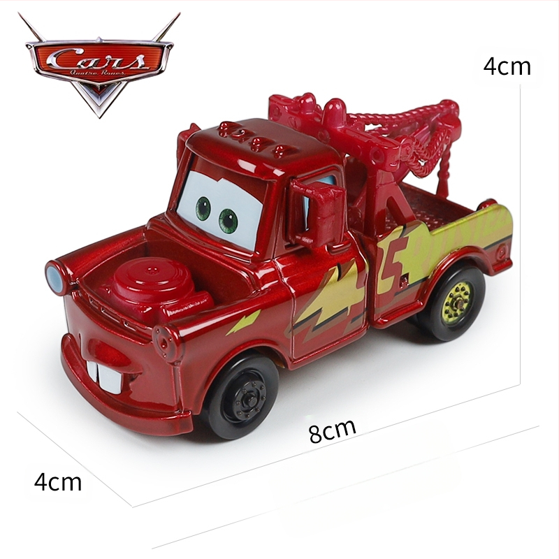 Cars 3 Racing Lightning Mcqueen Παιδικό Παιχνίδι Αυτοκίνητο από Κράμα Μαύρο Αυτοκίνητο Καταιγίδας King Road Boss Cool Sister