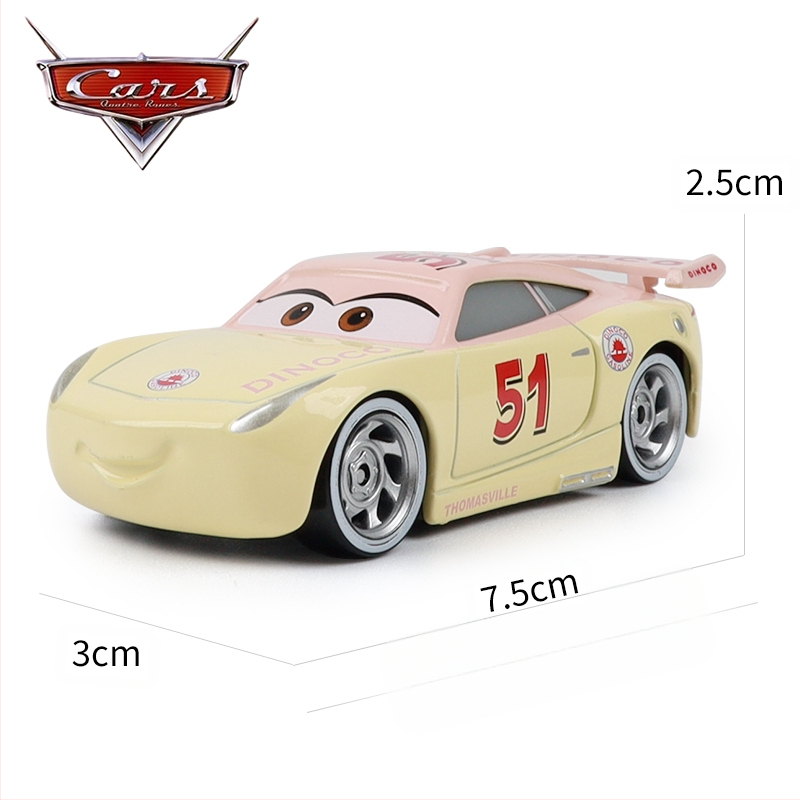 Cars 3 Racing Lightning Mcqueen Παιδικό Παιχνίδι Αυτοκίνητο από Κράμα Μαύρο Αυτοκίνητο Καταιγίδας King Road Boss Cool Sister