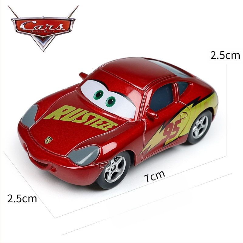 Cars 3 Racing Lightning Mcqueen Παιδικό Παιχνίδι Αυτοκίνητο από Κράμα Μαύρο Αυτοκίνητο Καταιγίδας King Road Boss Cool Sister