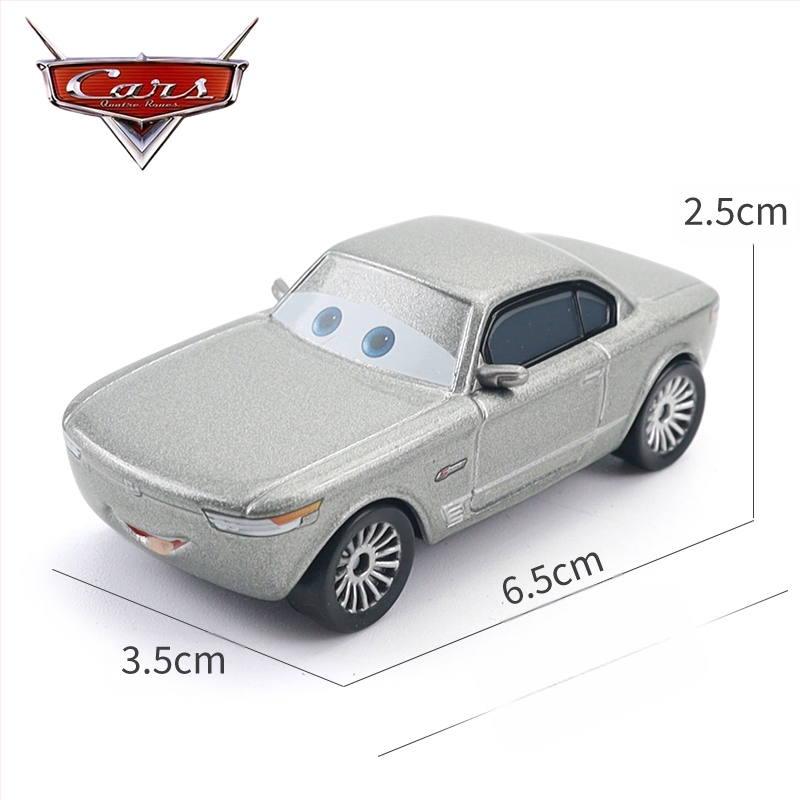 Cars 3 Racing Lightning Mcqueen Παιδικό Παιχνίδι Αυτοκίνητο από Κράμα Μαύρο Αυτοκίνητο Καταιγίδας King Road Boss Cool Sister