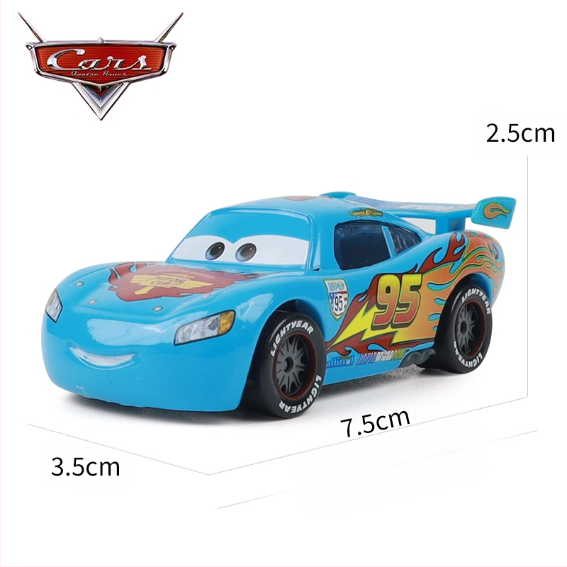 Cars 3 Racing Lightning Mcqueen Παιδικό Παιχνίδι Αυτοκίνητο από Κράμα Μαύρο Αυτοκίνητο Καταιγίδας King Road Boss Cool Sister