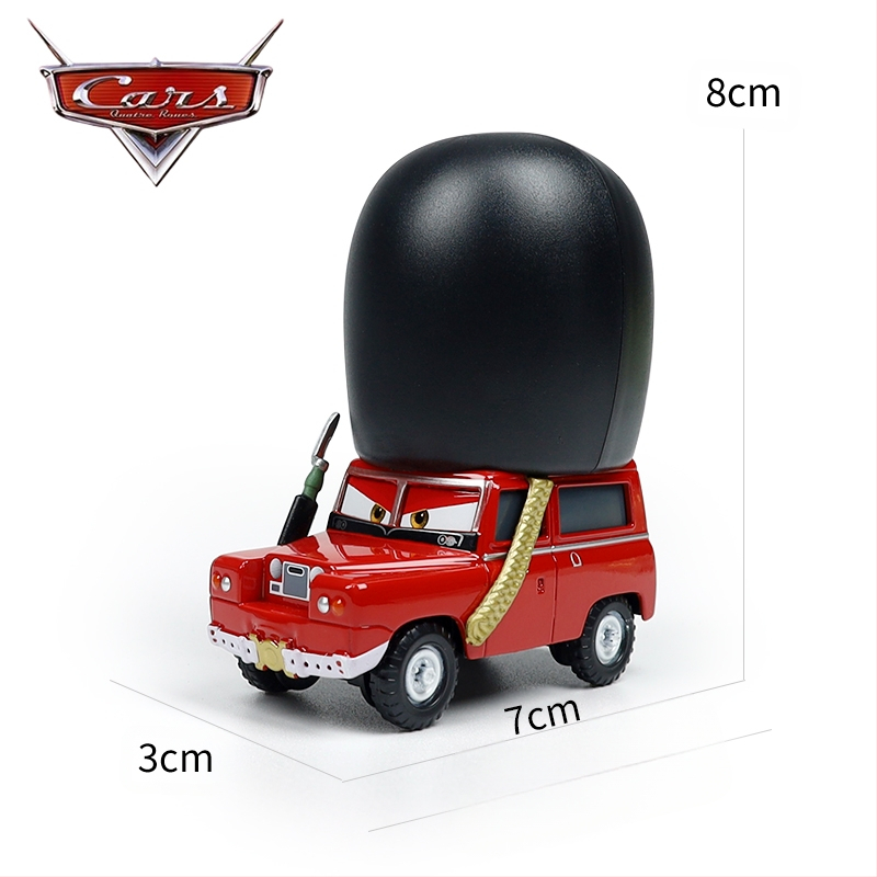 Cars 3 Racing Lightning Mcqueen Παιδικό Παιχνίδι Αυτοκίνητο από Κράμα Μαύρο Αυτοκίνητο Καταιγίδας King Road Boss Cool Sister