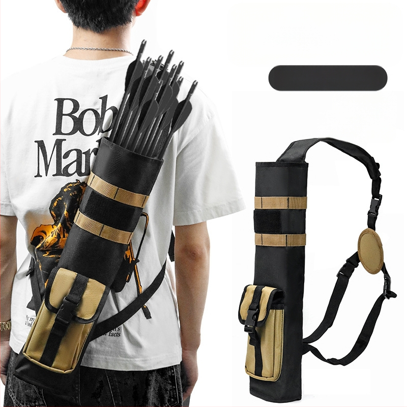 Täiustatud vibulaskmisvarustus piiriülene võistluslik õlarihmaga vöökoti silinder multifunktsionaalne taktikaline mitmeotstarbeline vibunooletupp õues kasutamiseks