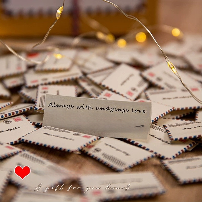 Мини любовно писмо до приятели от мъжки и женски пол, креативен подарък за рожден ден, направи си сам, ръкописно признание, предложение, любовни думи, капсула, малка хартия