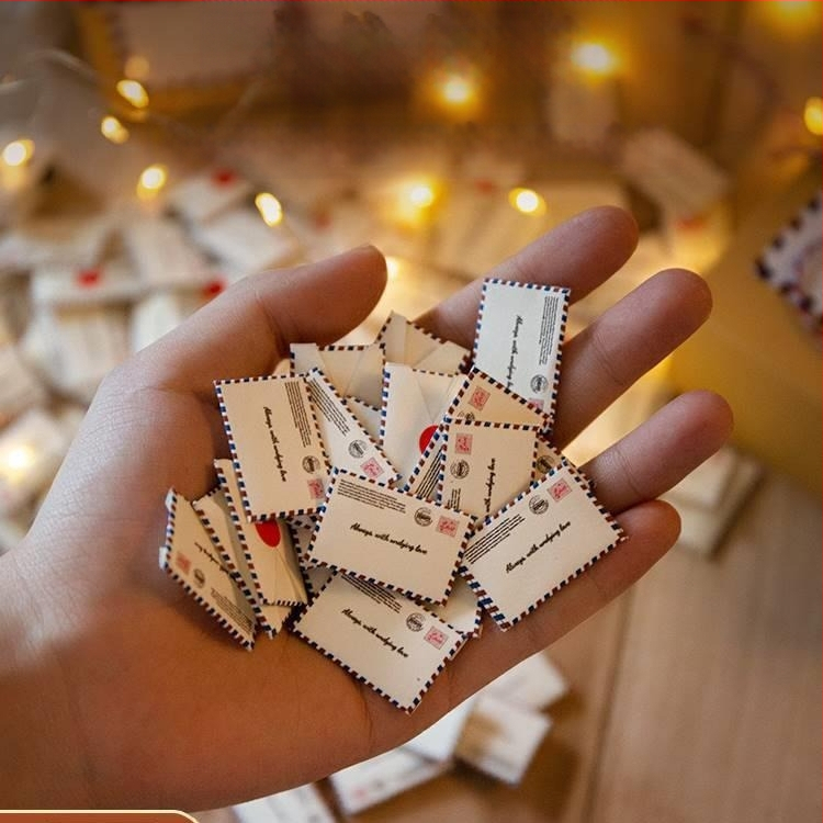 Мини любовно писмо до приятели от мъжки и женски пол, креативен подарък за рожден ден, направи си сам, ръкописно признание, предложение, любовни думи, капсула, малка хартия