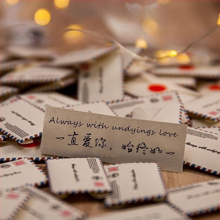 Мини любовно писмо до приятели от мъжки и женски пол, креативен подарък за рожден ден, направи си сам, ръкописно признание, предложение, любовни думи, капсула, малка хартия