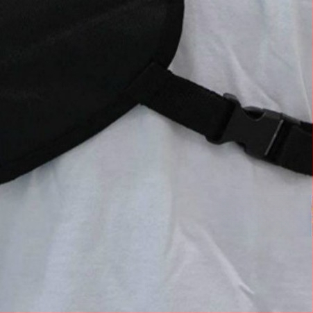 Põlvkond reguleeritavat õlarihma, põrutuskindlat õlapadja parema õla kaitseks, kulumisvastane piire ületav padi