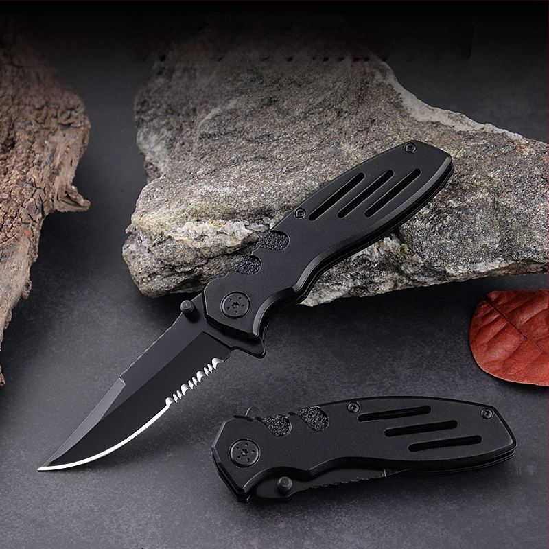 G219 kõrge kõvadusega kokkupandav nuga, telkimise taktikaline õuenuga, multifunktsionaalne ellujäämisnuga, kaitsev mininuga