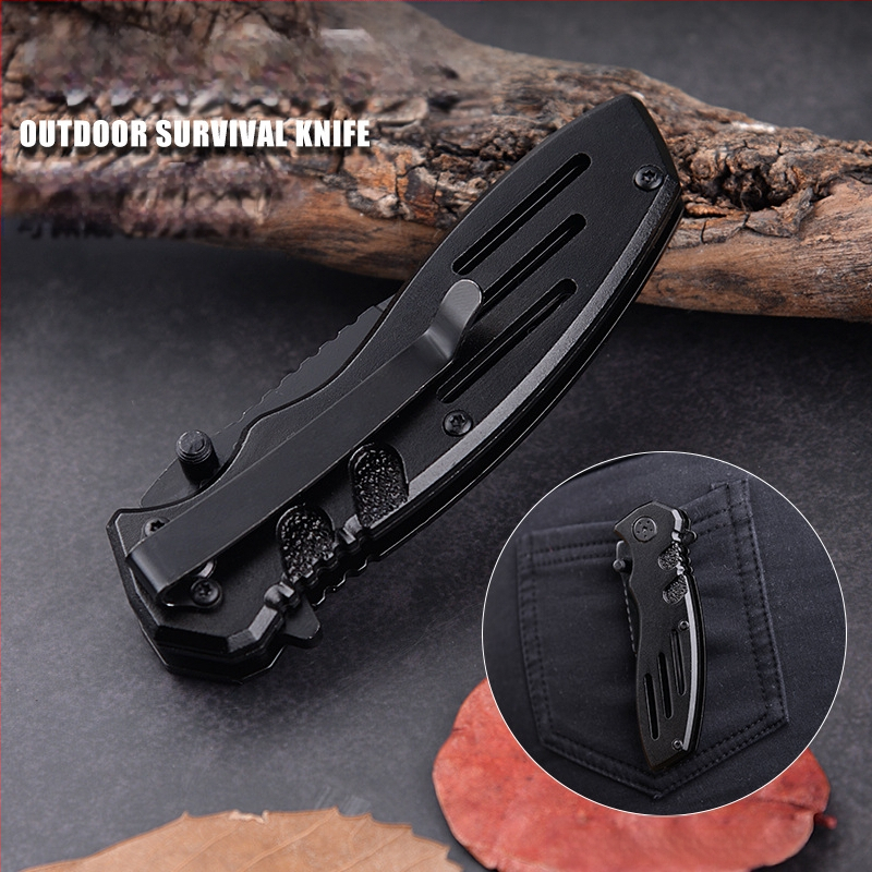 G219 kõrge kõvadusega kokkupandav nuga, telkimise taktikaline õuenuga, multifunktsionaalne ellujäämisnuga, kaitsev mininuga