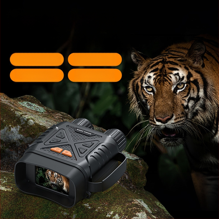 Нов 4K пълноцветен бинокъл за нощно виждане с голям екран, ултрависока разделителна способност, инфрачервен външен цифров телескоп за нощно виждане с нощно виждане и слаба светлина