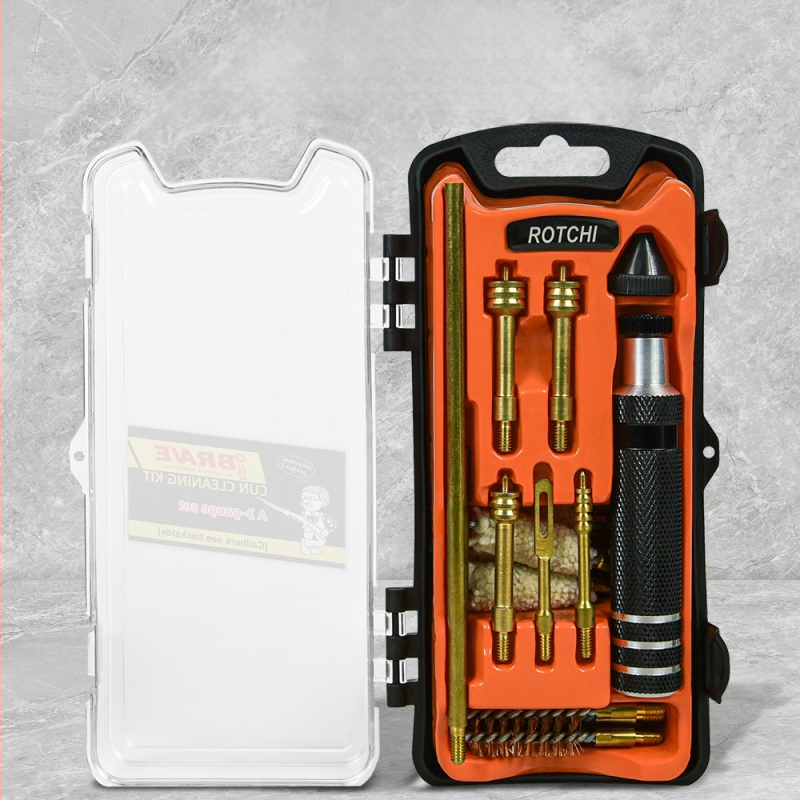 Ginklų valymo rinkiniai. 177 .223 .308 kalibro 5,56 mm 7,62 mm 12 šepetėlių valiklis