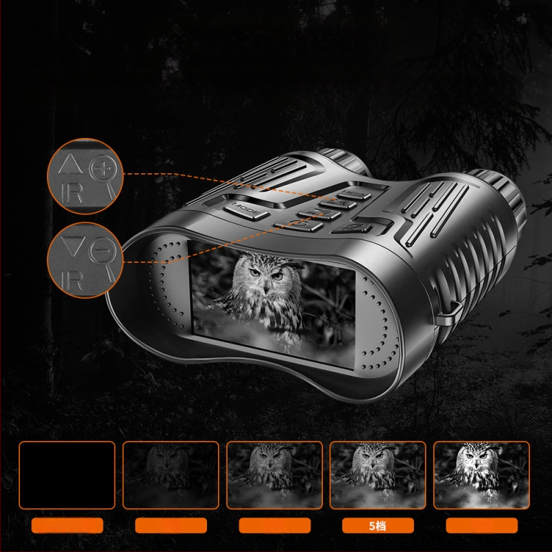 Gyári közvetlen értékesítésű új 4K éjjellátó készülék, nagyfelbontású fotó- és videó digitális távcső, kültéri infravörös éjjellátó teleszkóp