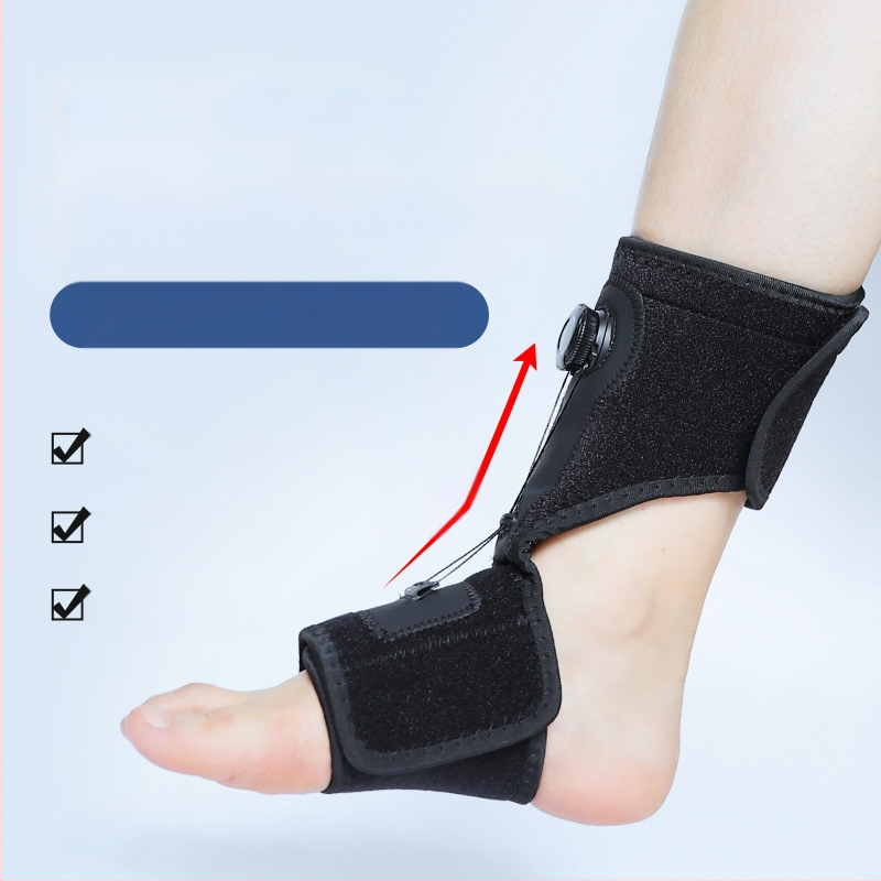 Piiriülene uus piiriülene pöörlev jalakinnitus takjapaelaga reguleeritav toetatav pahkluu tugi valgusharjutus