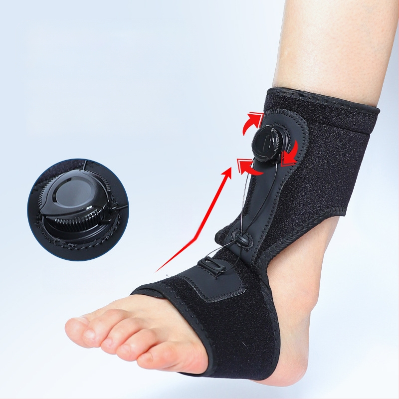 Piiriülene uus piiriülene pöörlev jalakinnitus takjapaelaga reguleeritav toetatav pahkluu tugi valgusharjutus