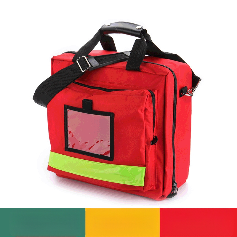 Kaasaskantav helkurribaga suur esmaabikomplekt kiirabiautokomplekt välistingimustes reisimiseks mõeldud kodune esmaabikomplekt hulgimüük