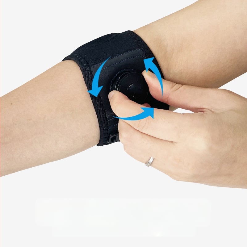 Mygtukų alkūnių pagalvėlės, sukamos kryžminiu būdu, „Fitness Amazon Sports Eva“ slėginės bėgimo rankovės