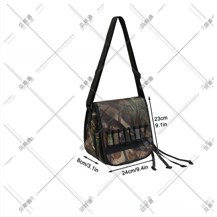 „Crossborder Amazon“ lauko medžioklės medžioklės Cs taktinių reikmenų kosmetikos krepšys 16 skylių kulkų krepšys per petį taktinis krepšys