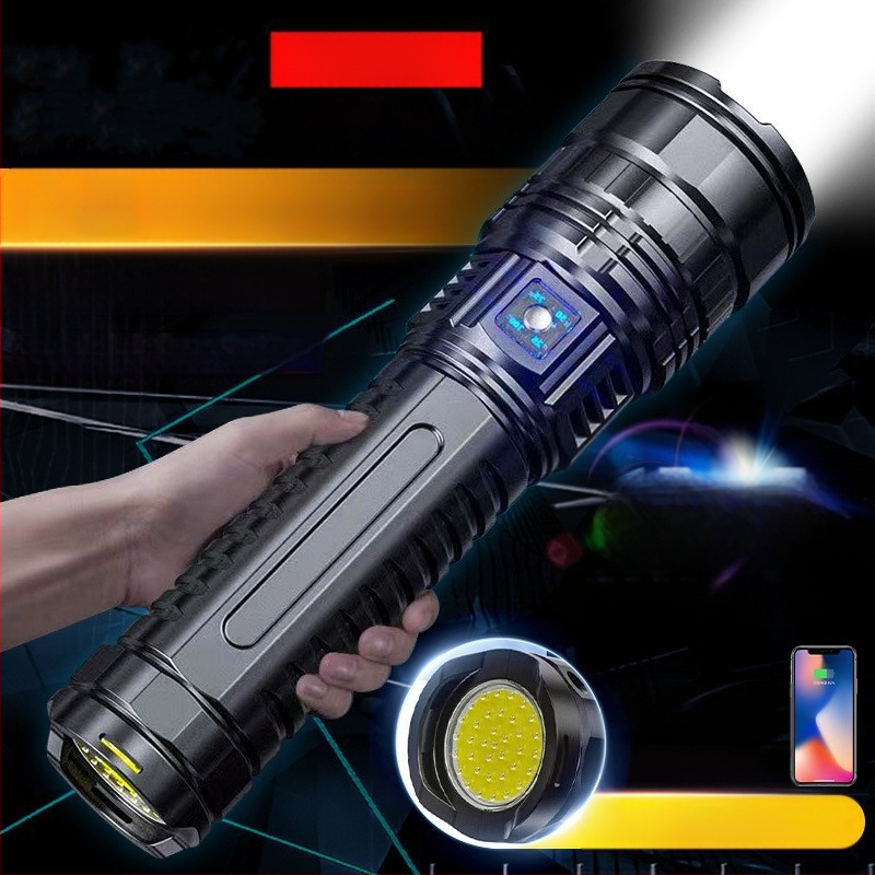 Piiriülene valge laseriga taevast läbistav kahur, teleskoop-suumlamp, suure võimsusega elektriline ekraan, ülipika ulatusega ere ja tugev valgus, taskulamp