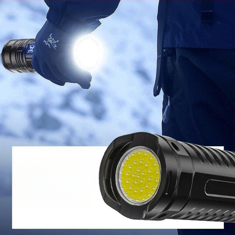 Piiriülene valge laseriga taevast läbistav kahur, teleskoop-suumlamp, suure võimsusega elektriline ekraan, ülipika ulatusega ere ja tugev valgus, taskulamp