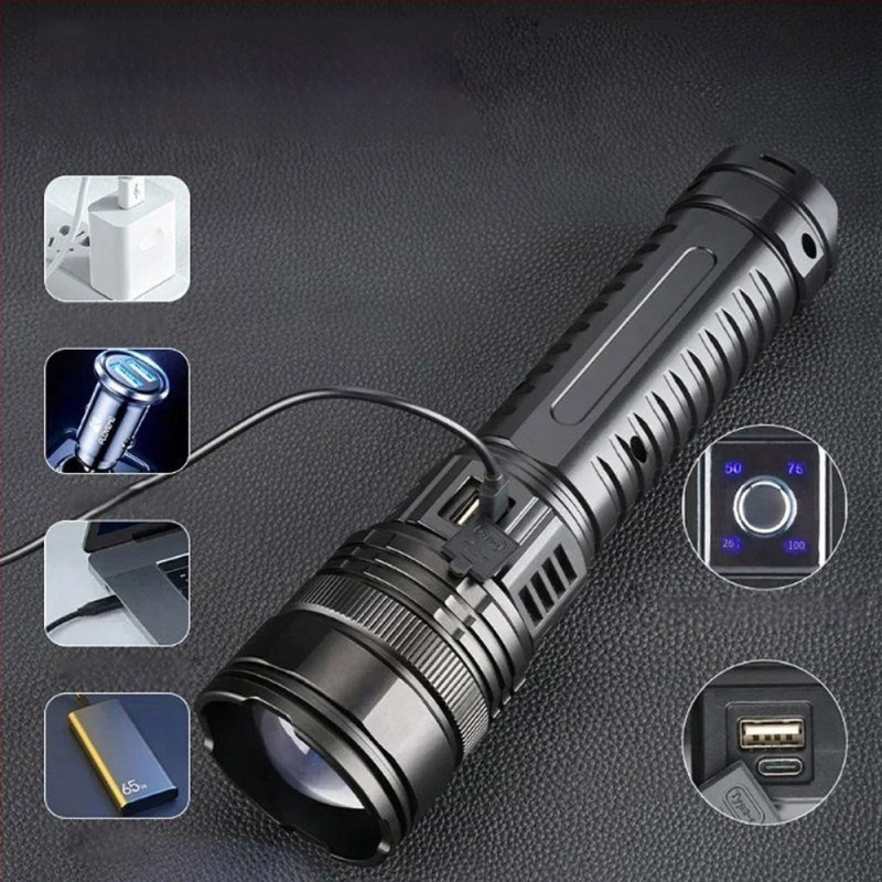 Piiriülene valge laseriga taevast läbistav kahur, teleskoop-suumlamp, suure võimsusega elektriline ekraan, ülipika ulatusega ere ja tugev valgus, taskulamp