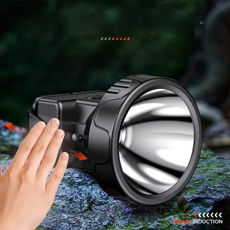 „Philips“ jutiklinis priekinis žibintas, itin ryškus lauko žvejybai, specialus ant galvos tvirtinamas stiprus šviestuvas, itin ilgai veikiantis įkraunamas akumuliatorius.