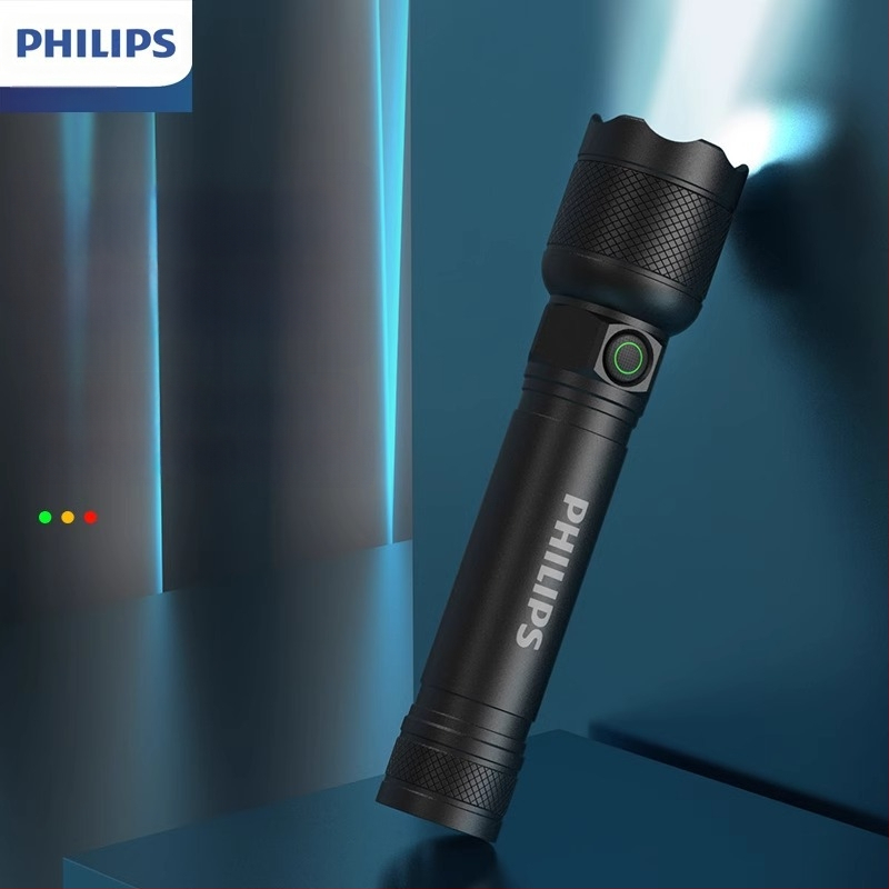 Philips Sfl2188 taskulamp, tugev valgus, pika ulatusega, ülipika aku tööeaga, laetav, väike, kaasaskantav kodulamp