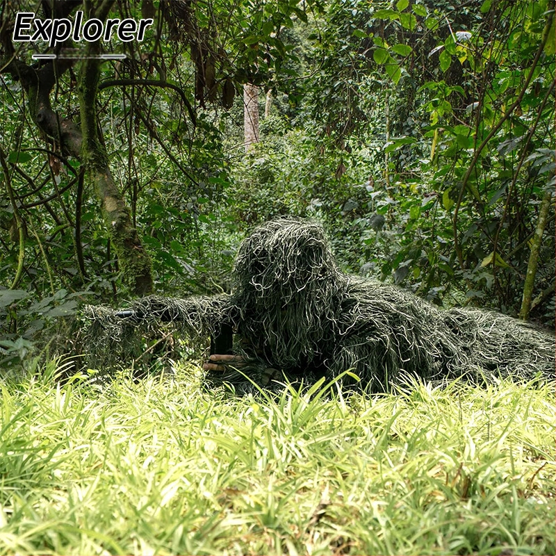 Στολή Ghillie, Στολή μάχης Playerunknown`s, Στολή μεταμφιέσεων, Στολή από μαλλί ζούγκλας, Μεταξωτή στολή ενηλίκων Cs Stealth, Στολή πεδίου