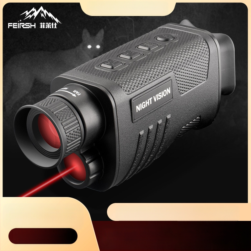 Rūpnīcas tiešā pārdošana Jauna infrasarkanā monokulārā nakts redzamības ierīce 8X augstas izšķirtspējas āra digitālā monokulārā Lg64 karstā modeļa redzamība