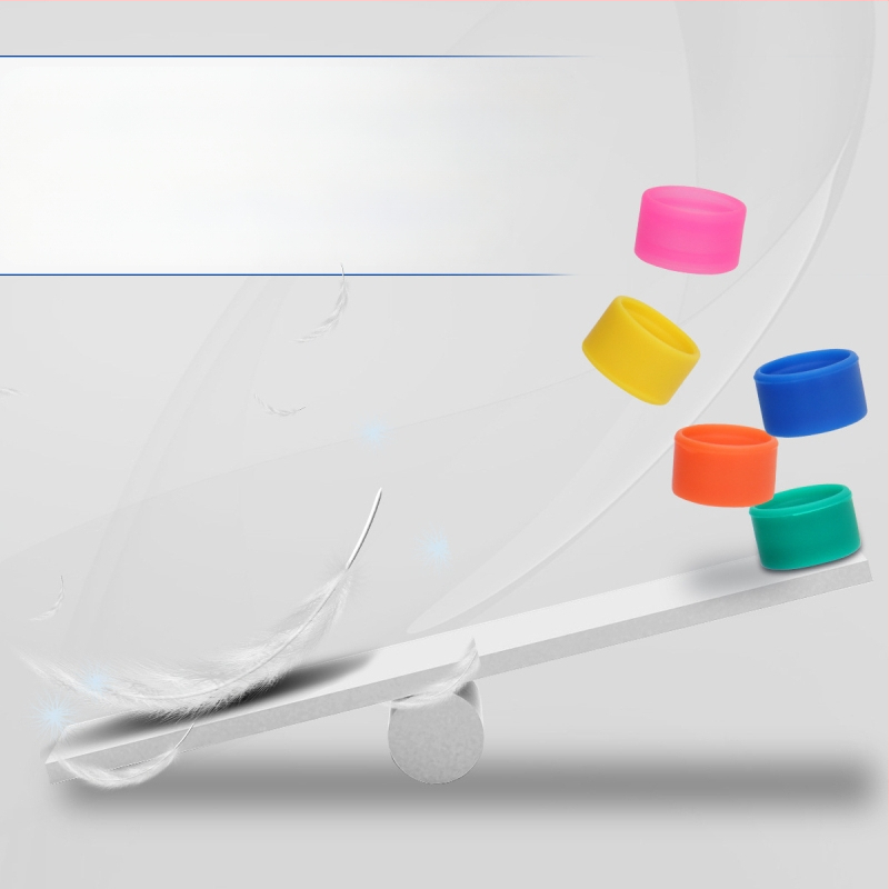 Raadiosaatja antenni logoga rõngas, universaalne raadiosaatja kummist rõngas, dekoratiivne antenni kaitsekate, toote lisatarvikud