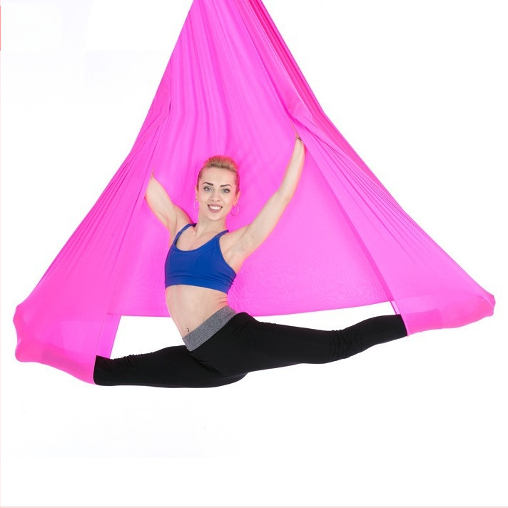 Reversās gravitācijas gaisa jogas elastīga šūpuļtīkla auduma platums 2,8 metri bez savienošanas gaisa jogas gulta 1 metra viena auduma cena