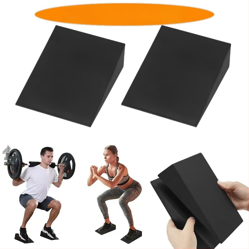 Squat Assist Ramp jogas stiepšanās slīpais dēlis Premium Wedge jogas bloks Pilates ikru stiepšanai