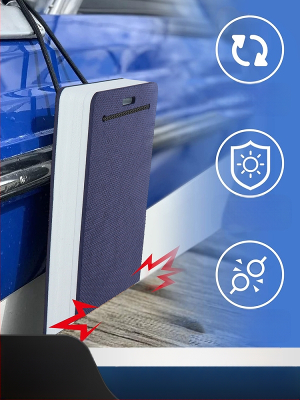 Pārrobežu sprādziena jahtas Fender eva Fender kajaka pretsadursmes buferis Jūras sabiezināts putu aizsargspilventiņš