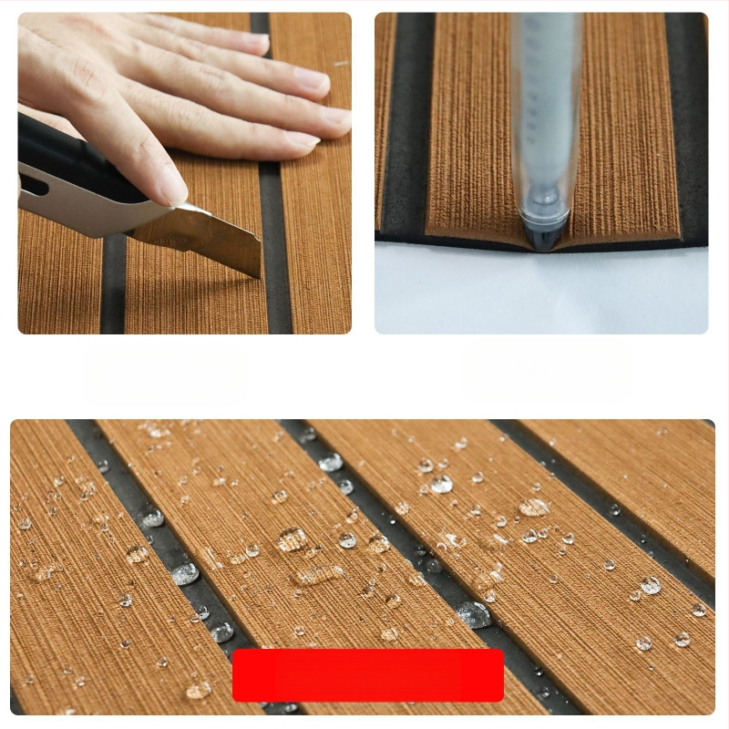 Rūpnīcas eva jahtas neslīdošais kāju paklājiņš var tikt griezts grīdas RV grīdas piepūšamās jūras ūdensnecaurlaidīgās kajaku aksesuāros