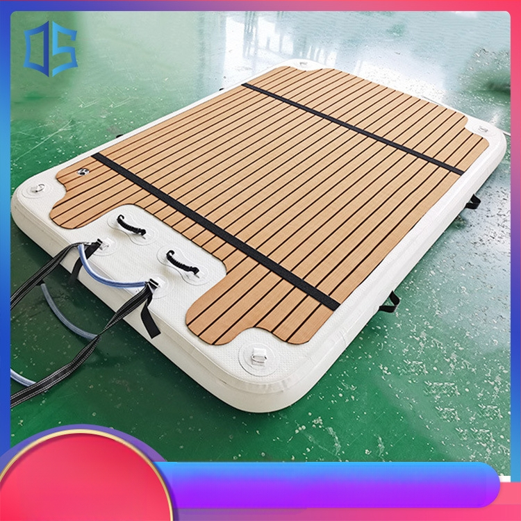 Pripučiama lova žvejybos pontonui, pripučiama plaukiojanti jachta, pontonas, vandens poilsio stalas, jachta X20