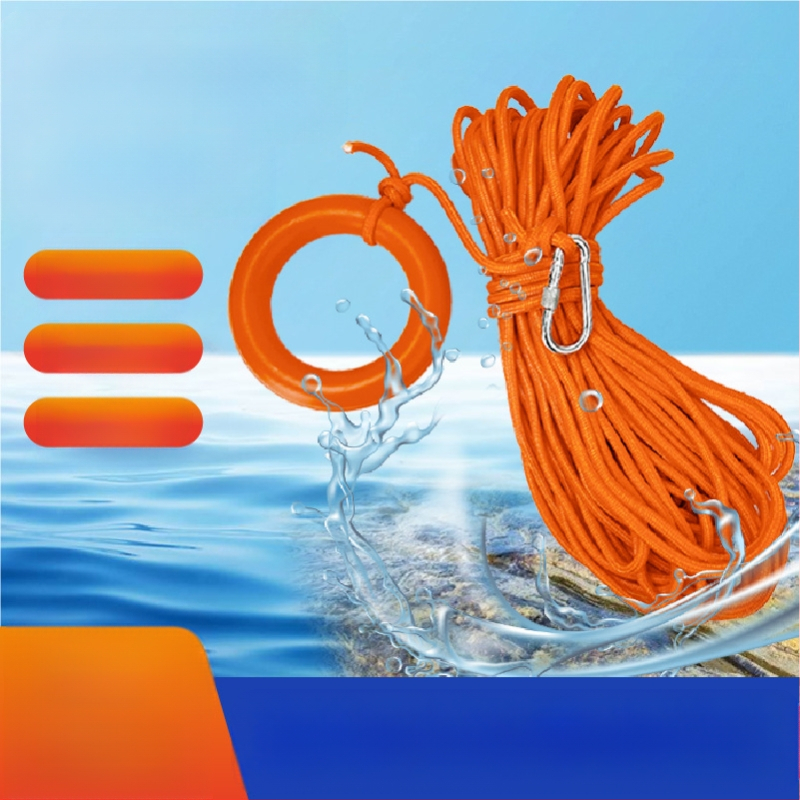 Плаващото спасително въже може да направи предпазно заключване Предпазно въже Морско спасително въже