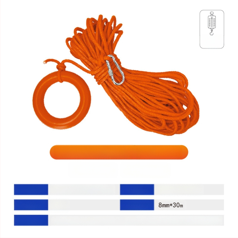 Плаващото спасително въже може да направи предпазно заключване Предпазно въже Морско спасително въже